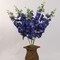 Set of 12 Artificial Delphiniums - Elegant Floral Arrangement, Perfect for Weddings & Home Decor - Lifelike & Long-Lasting, Floral Home by Artificial Flowers
